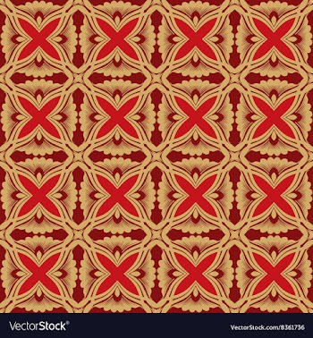 Seamless Damask Wallpaper vector image