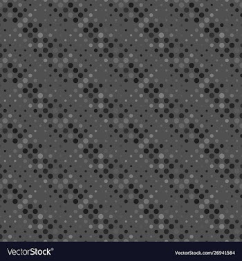 Seamless dark geometrical circle pattern vector image