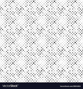 Seamless dark grey abstract square pattern vector image