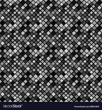 Seamless dark grey diagonal square pattern vector image