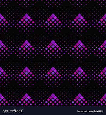 Seamless dark purple abstract diagonal square vector image