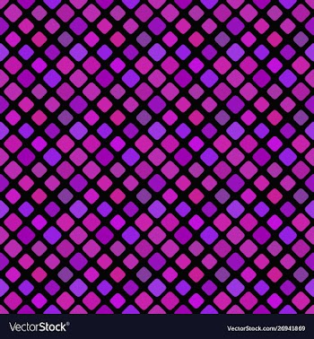Seamless dark purple abstract square pattern vector image