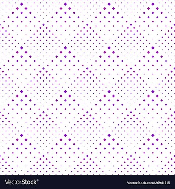 Seamless dark violet diagonal square pattern vector image