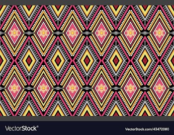 seamless decorative boho ancient hand drawn