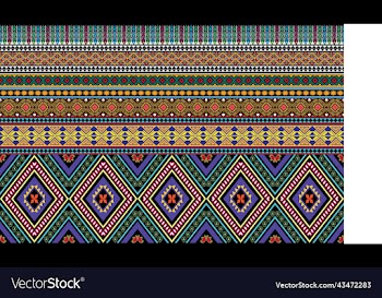 seamless decorative boho ancient hand drawn ethnic