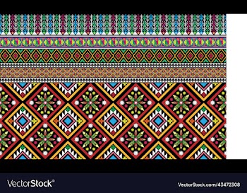 seamless decorative boho ancient hand drawn ethnic