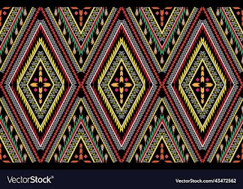 seamless decorative boho ancient hand drawn ethnic
