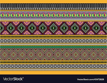 seamless decorative boho ancient hand drawn ethnic