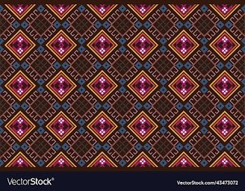 seamless decorative boho ancient hand drawn ethnic