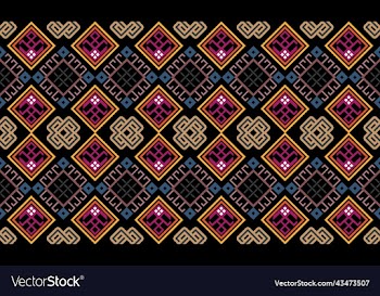 seamless decorative boho ancient hand drawn ethnic