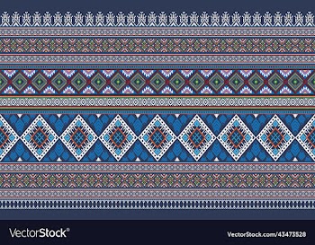 seamless decorative boho ancient hand drawn ethnic