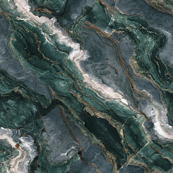 Seamless Deep Forest Green Marble Texture