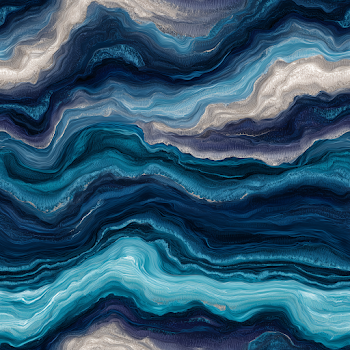 Seamless Deep Ocean Marble Texture