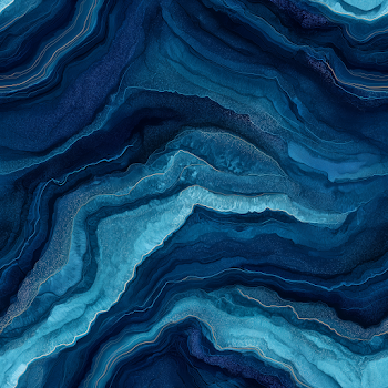 Seamless Deep Ocean Marble Texture