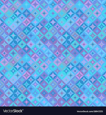 Seamless diagonal mosaic pattern background vector image