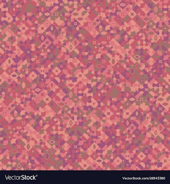 Seamless diagonal mosaic pattern background vector image