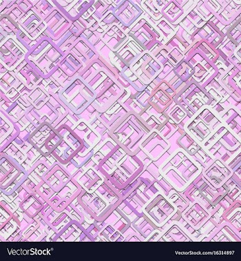 Seamless diagonal square pattern background vector image