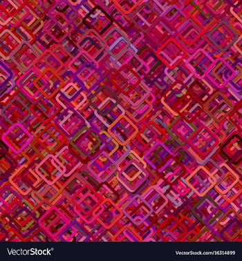 Seamless diagonal square pattern background vector image