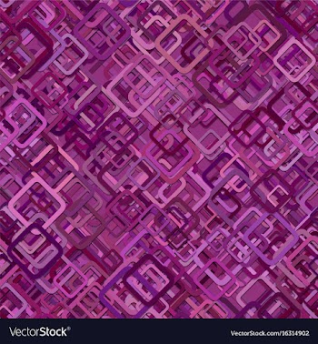 Seamless diagonal square pattern background vector image