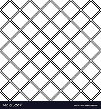 Seamless diagonal square pattern background vector image