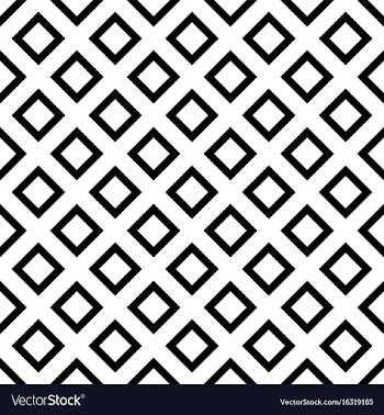 Seamless diagonal square pattern background vector image