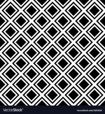 Seamless diagonal square pattern background vector image