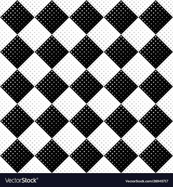 Seamless diagonal square pattern background vector image