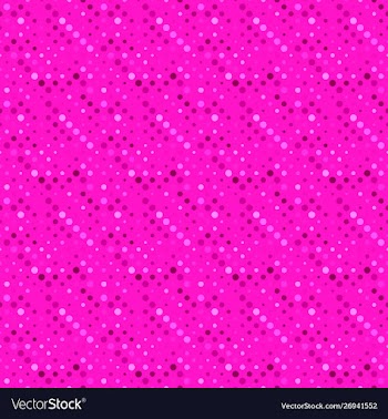 Seamless dot pattern background - abstract pink vector image