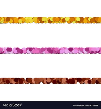 Seamless dot pattern paragraph divider line vector image