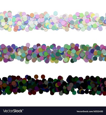 Seamless dot pattern paragraph dividing line vector image