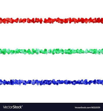 Seamless dot pattern text separator line design vector image