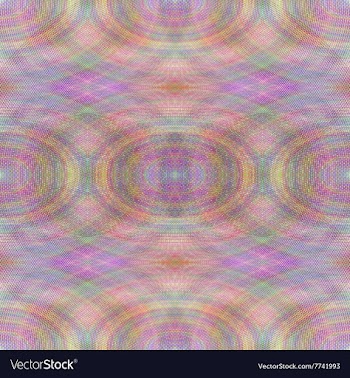 Seamless ellipse watermark pattern vector image