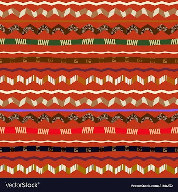 Seamless ethnic pattern vector image