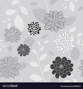 Seamless floral background vector image