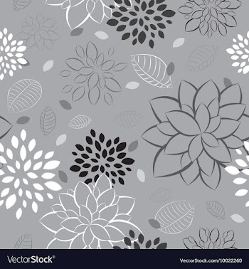 Seamless floral background vector image