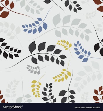 Seamless floral background vector image