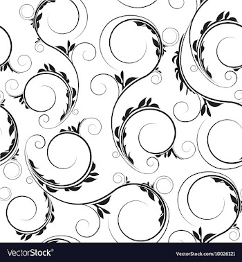 Seamless floral background vector image