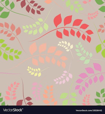 Seamless floral background vector image