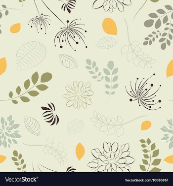 Seamless floral background vector image