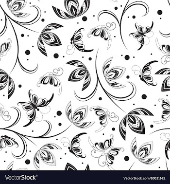 Seamless floral background vector image