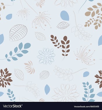 Seamless floral background vector image