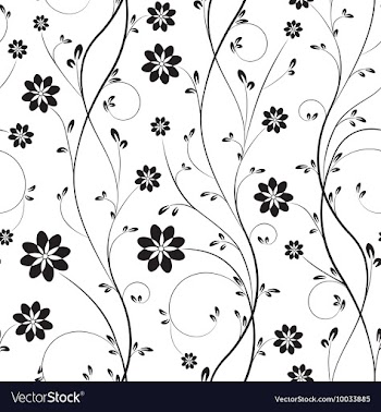 Seamless floral background vector image