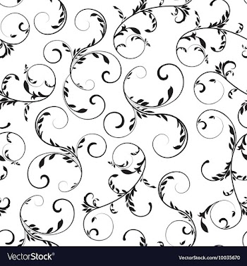 Seamless floral background vector image