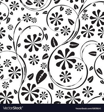 Seamless floral background vector image