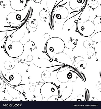 Seamless floral background vector image