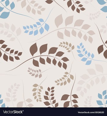 Seamless floral background vector image