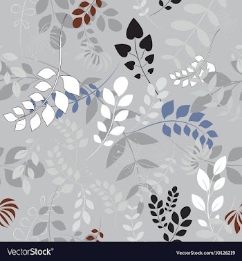 Seamless floral background vector image