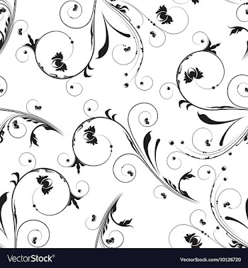Seamless floral background vector image