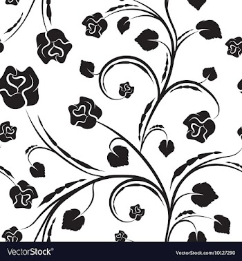 Seamless floral background vector image