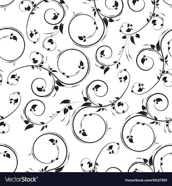 Seamless floral background vector image
